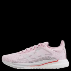 adidas SolarGlide Shoes Fresh Candy / Cloud White / Silver Metallic Rosa Outlet