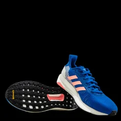 Online adidas SolarGlide ST 19 Shoes Glory Blue / Light Flash Red / Grey One Blå och Rosa
