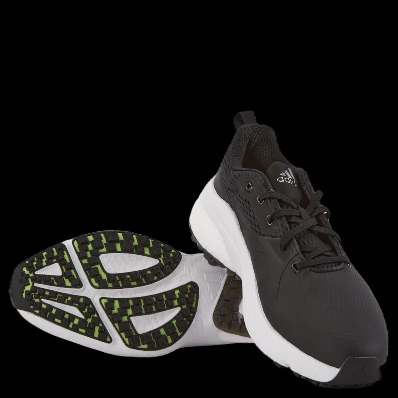 adidas Solarmotion Spikeless Golf Shoes Core Black / Cloud White / Pulse Lime Svart Discount