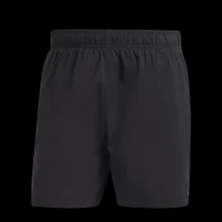 New adidas Solid CLX Short-Length Swim Shorts Black / Lucid Lemon Svart
