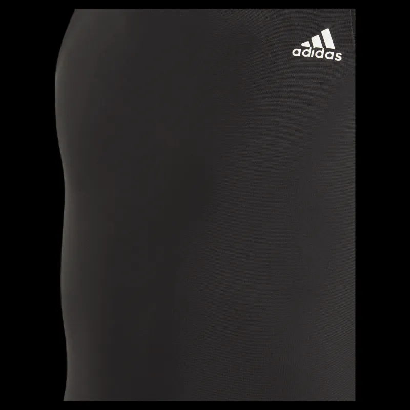 adidas Solid Fitness Swimsuit Black Svart New
