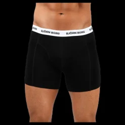 Björn Borg Solid Shorts 5-Pack Black Svart Online