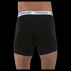 Björn Borg Solid Shorts 5-Pack Black Svart Online