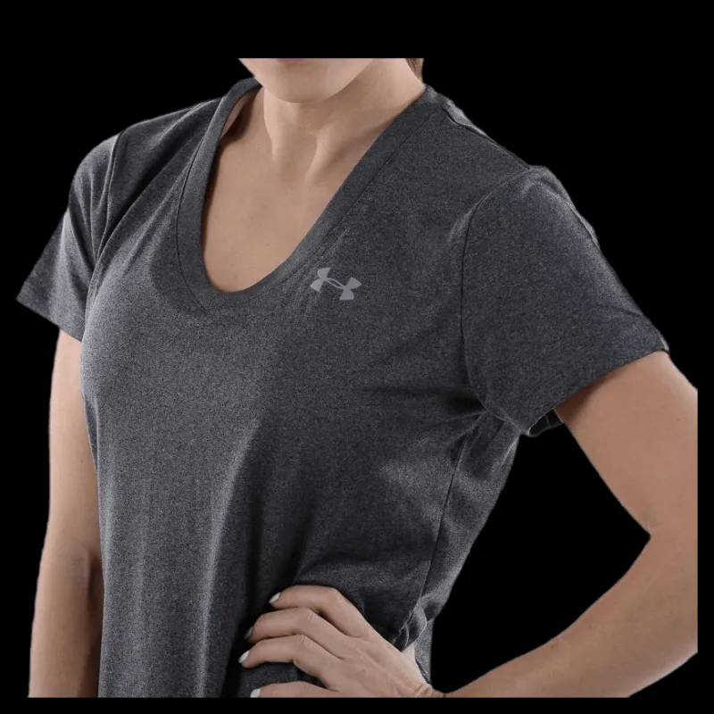 Under Armour Solid Tech SS Grey Grå Hot