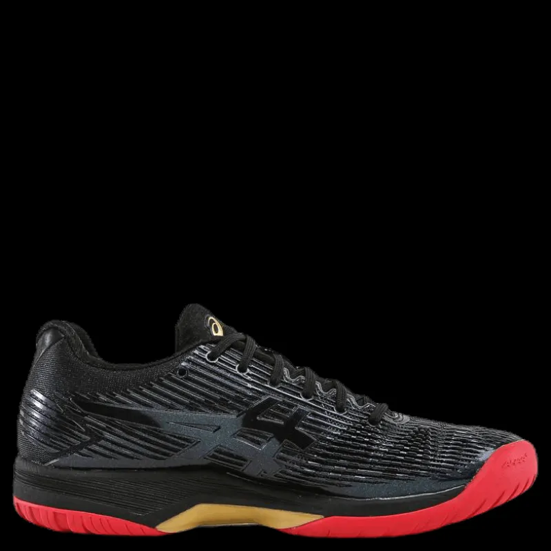 Clearance ASICS Solution Speed FF L.E. W Black/Gold Svart och Guld