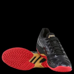 Clearance ASICS Solution Speed FF L.E. W Black/Gold Svart och Guld