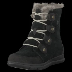 Outlet Sorel Explorer Joan 010, Black, Dark Stone Svart