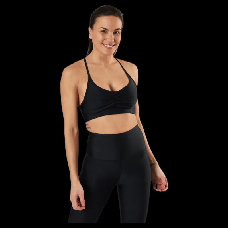 Online BLACC Soul Ruched Bra Black Svart
