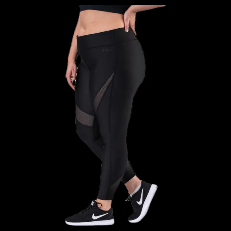 Online BLACC Speed Plus Size Tights Black Svart
