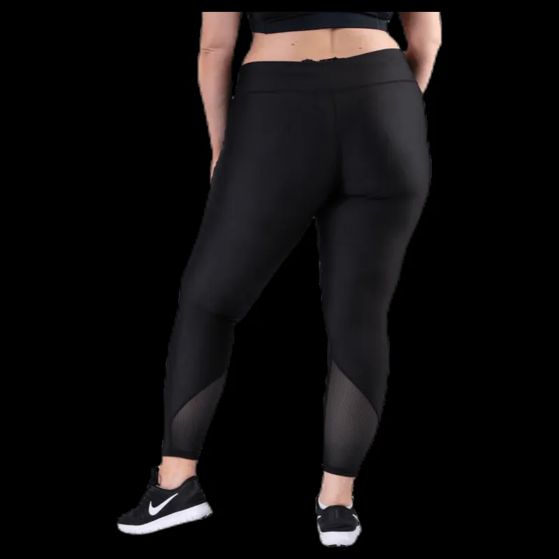 Online BLACC Speed Plus Size Tights Black Svart