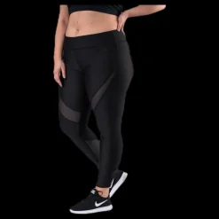 Online BLACC Speed Plus Size Tights Black Svart