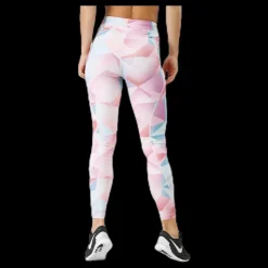 Sale Nike Speed Printed Tight 7/8 Pink/White Rosa