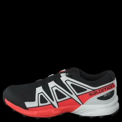 Salomon Speedcross Cswp J Black/lunar Rock/cherry To Svart Outlet