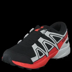 Salomon Speedcross Cswp J Black/lunar Rock/cherry To Svart Outlet