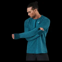 Discount Nike Sphere Element Crew Green/Silver Turkos