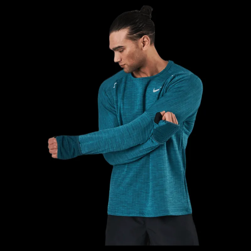 Discount Nike Sphere Element Crew Green/Silver Turkos