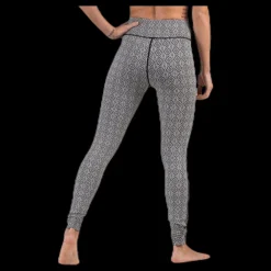 Outlet Odd Molly Spin To Win Mid Layer Tights White/Black Vit och Svart