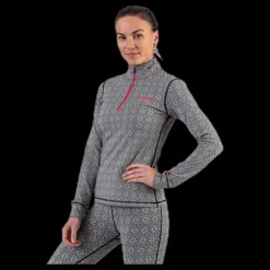 Online Odd Molly Spin To Win Mid Layer Top White/Black Vit och Svart