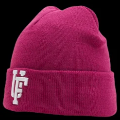UpFront Spinback Youth Beanie Pink Rosa