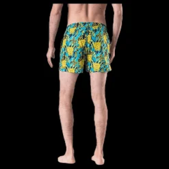 Hot Happy Socks Sponge Bob Swim Shorts Blue/Yellow Blå och Gul
