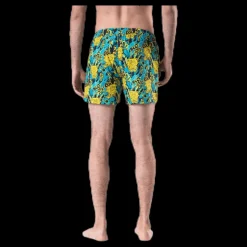 Hot Happy Socks Sponge Bob Swim Shorts Blue/Yellow Blå och Gul