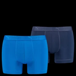 Puma Sport Microfiber Boxer 2p Blue Combo Blå Clearance