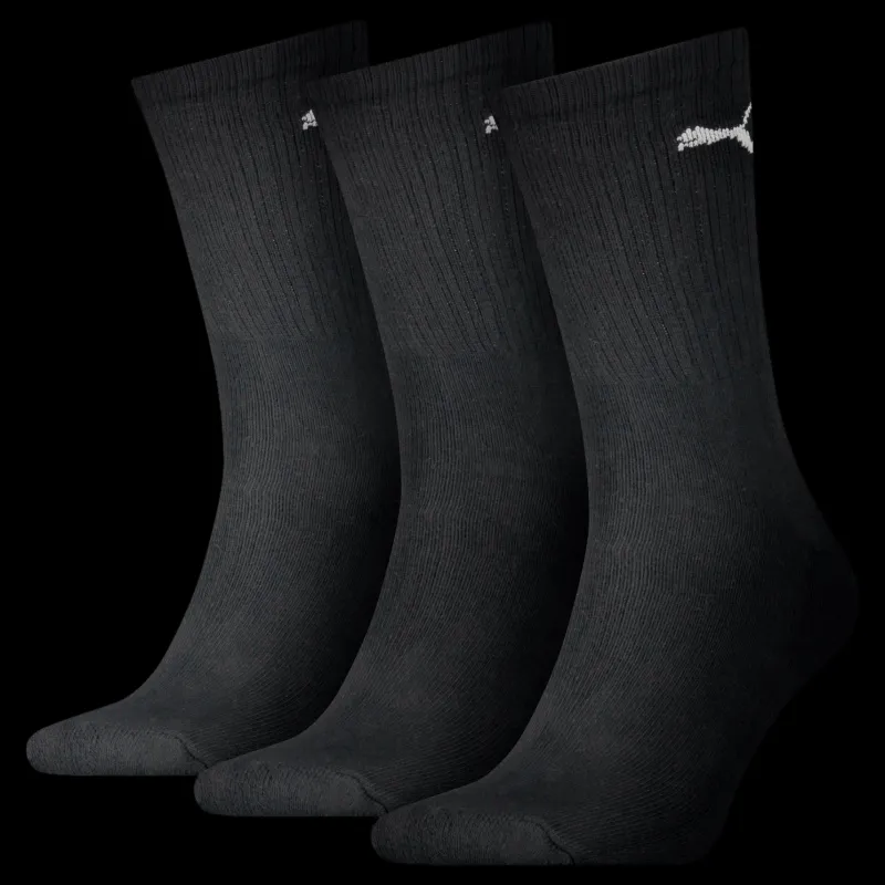 Puma Sport 3-pack Black Svart