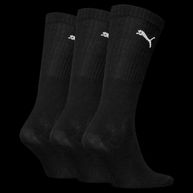 Puma Sport 3-pack Black Svart