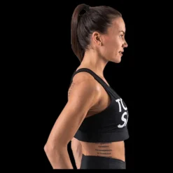 Outlet Tommy Hilfiger Sport Sports Bra Logo Mid Black Svart