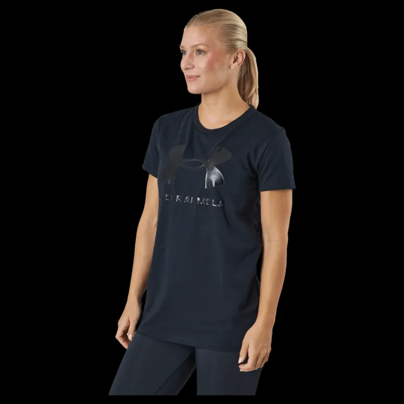 Under Armour Sportstyle Graphic SS Black Svart Online