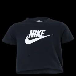 Best Nike Sportswear Big Kids' (Girls') Cropped T-Shirt BLACK