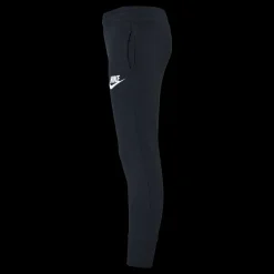 Outlet Nike Sportswear Club Big Kids' (Girls') French Terry Pants BLACK/WHITE Svart