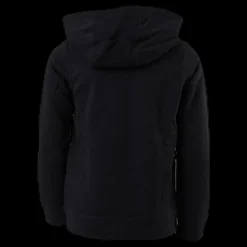 Hot Nike Sportswear Club Fleece Big Kids’ Pullover Hoodie BLACK/LT SMOKE GREY Svart