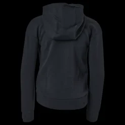 Nike Sportswear Club Fleece Big Kids' (Girls') Full-Zip Hoodie BLACK/WHITE Svart New