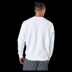 Outlet Nike Sportswear Club Fleece Crew WHITE/BLACK Vit