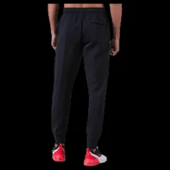 Discount Nike Sportswear Club Fleece Joggers BLACK/BLACK/WHITE Svart