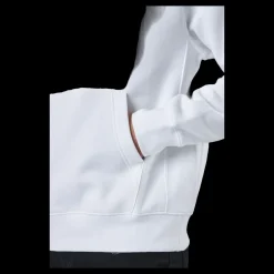 Nike Sportswear Club Fleece Pullover Hoodie WHITE/WHITE/BLACK Vit Discount