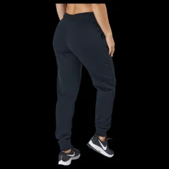 Nike Sportswear Club Fleece Women's Mid-Rise Joggers BLACK/WHITE Svart Best