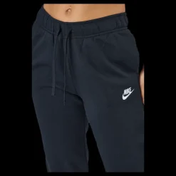 Nike Sportswear Club Fleece Women's Mid-Rise Joggers BLACK/WHITE Svart Best