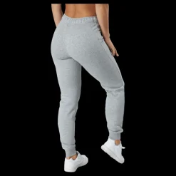 Nike Sportswear Club Fleece Women's Mid-Rise Pants DK GREY HEATHER/WHITE Grå Discount