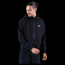Discount Nike Sportswear Club Men's Full-Zip Hoodie BLACK/BLACK/WHITE Svart