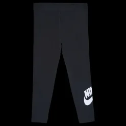 Nike Sportswear Essential Women's High-Waisted Leggings (Plus Size) BLACK/WHITE Svart Discount