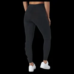Online Nike Sportswear Essential Women's High-Waisted Graphic Leggings BLACK/WHITE Svart