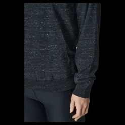Sale Nike Sportswear Gym Vintage Women's Pullover Hoodie BLACK/WHITE Grå