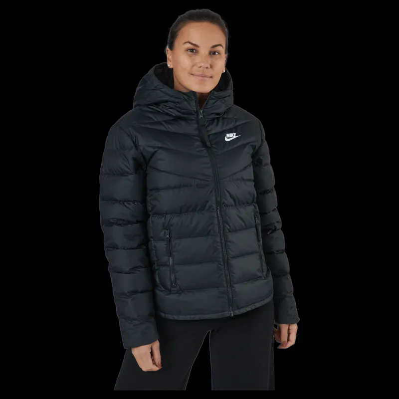 Nike Sportswear Therma-fit Windrunn Black/black/white Svart Best
