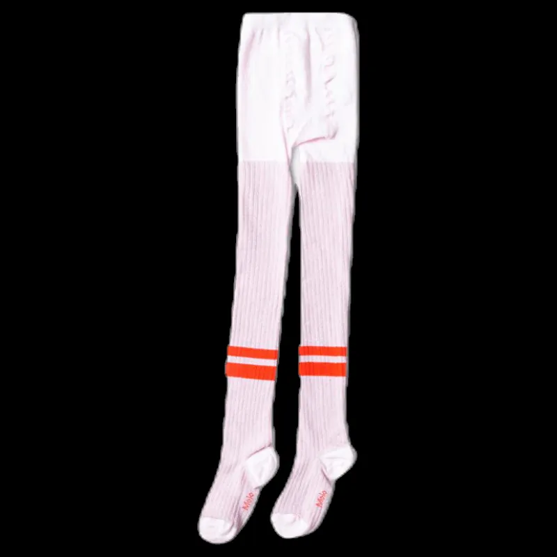 Sale Molo Sporty Rib Tights Pink Rosa
