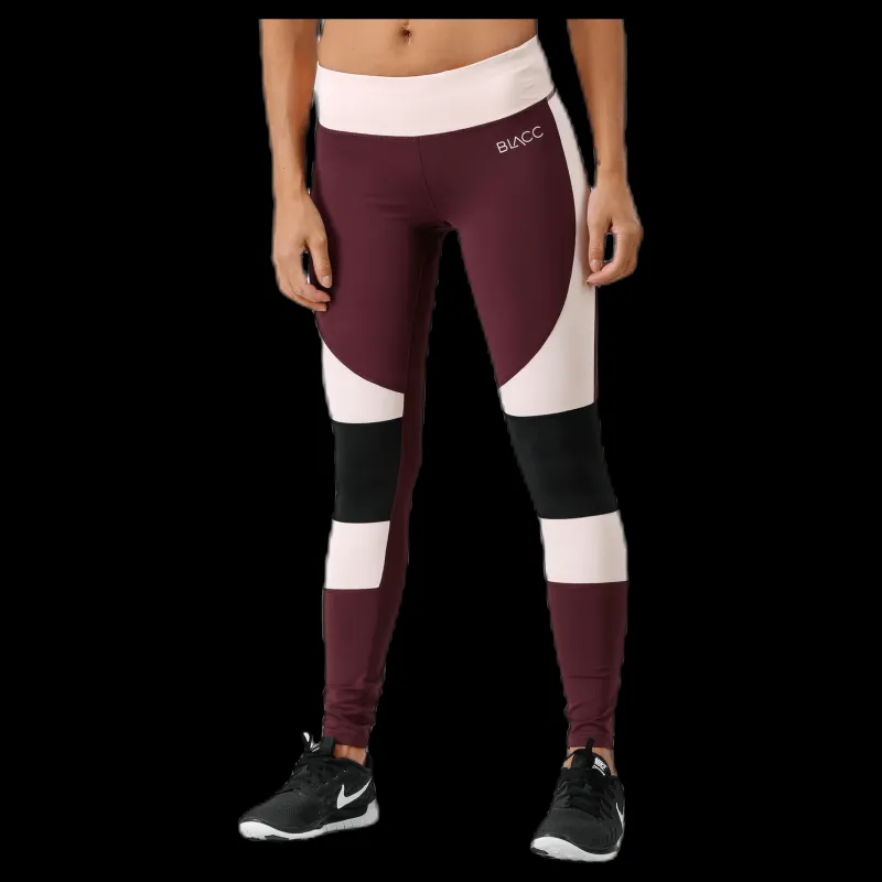 BLACC Sprint Tights Pink/White/Black Rosa, Vit och Svart
