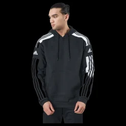Discount adidas Squadra 21 Sweat Hoodie Black Svart