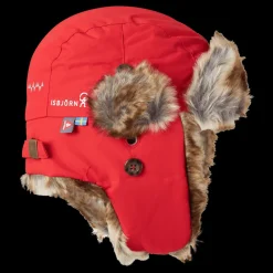 ISBJÖRN Of Sweden Squirrel Winter Cap Love Röd