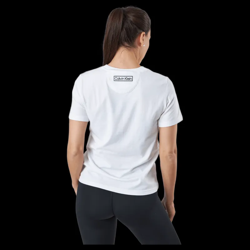 Best Calvin Klein S/s Crew Neck White Vit